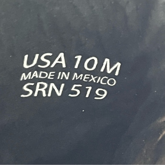 Sterling River Distressed White Gray Stitching Western Cowgirl Boots Heel SZ 10 - Picture 10 of 11